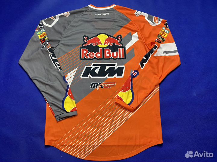 Джерси для мотокросса red bull ktm новые