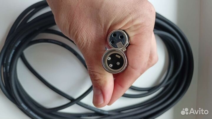 Кабель микрофонный rockdale MC001.20 (6,5 м)