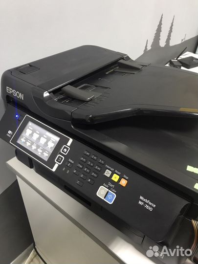 Мфу цветной принтер А3+, Epson Work Force 7610