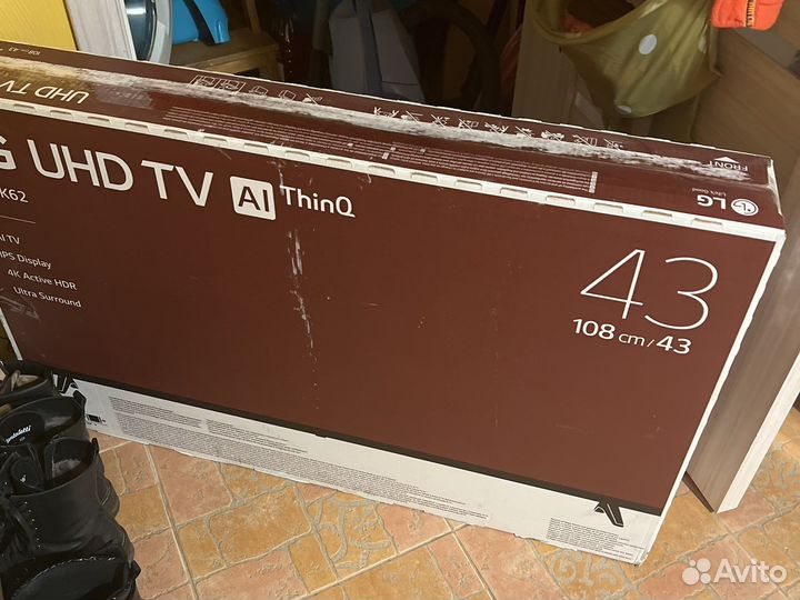 Телевизор LG 43 на запчасти