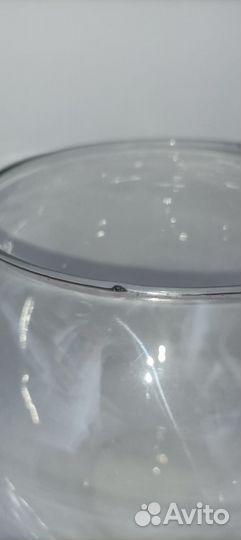 Настольный аквариум круглый