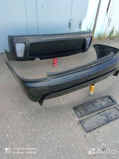 Бампер ваз 2110,приора задний