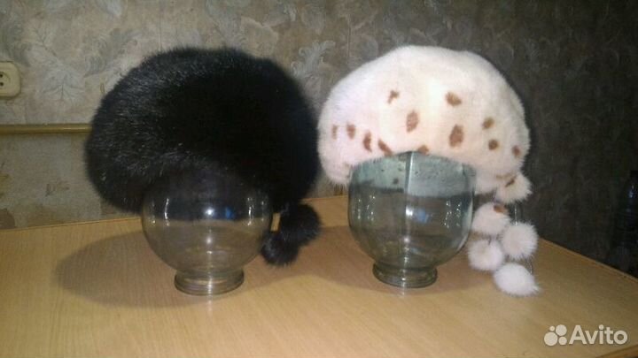 Берет норковый