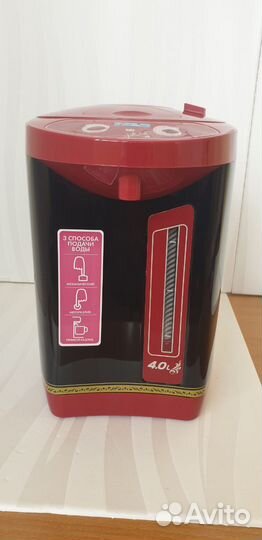 Термопот TB-40 4 литра 3 вида подачи воды