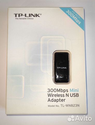 Сетевой адаптер WiFi TP-Link TL-WN823N