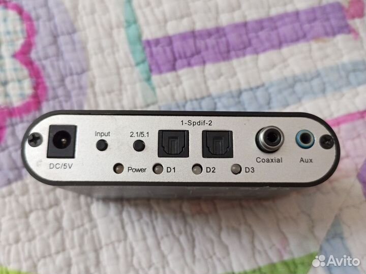 Аудио декодер 5.1 audio gear
