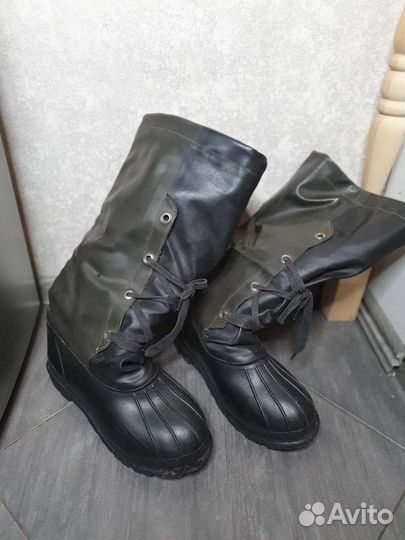 Сапоги рыбацкие зимние шипованные