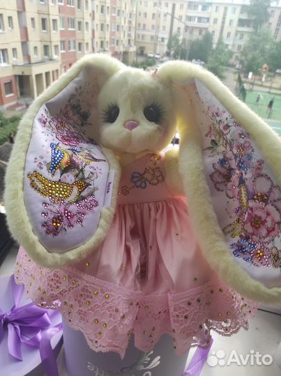 Зайка игрушка ручной работы