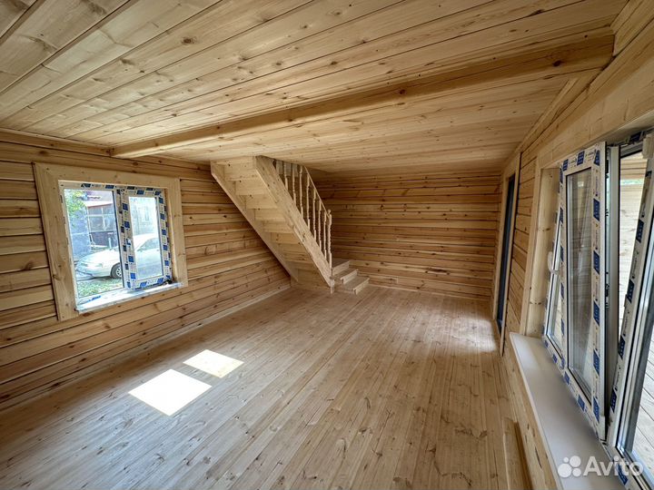 Строим дома из бруса