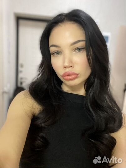 Волосы на загущение, 50 см люкс