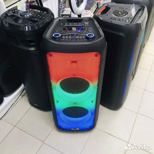 Беспроводная Караоке система колонка 1200w