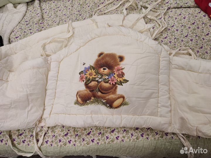 Бортики в детскую кроватку бу