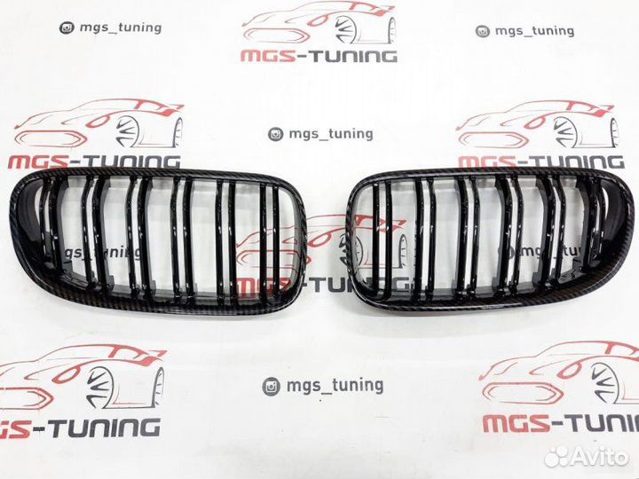 Ноздри BMW 3 серии E92 08-13г Под карбон