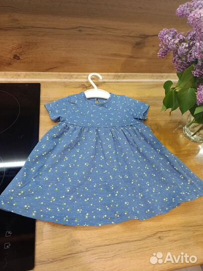 Платье, р. 74, длина 40 см