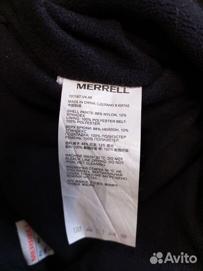 Утепленные штаны Merrell