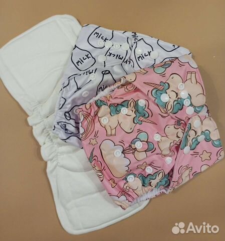 Многоразовые подгузники новые