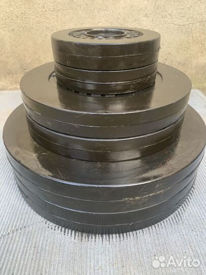 Спортивные Блины для Штанги (прорезиненные)