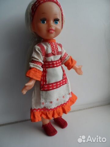 Кукла паричковая Ленигрушка СССР