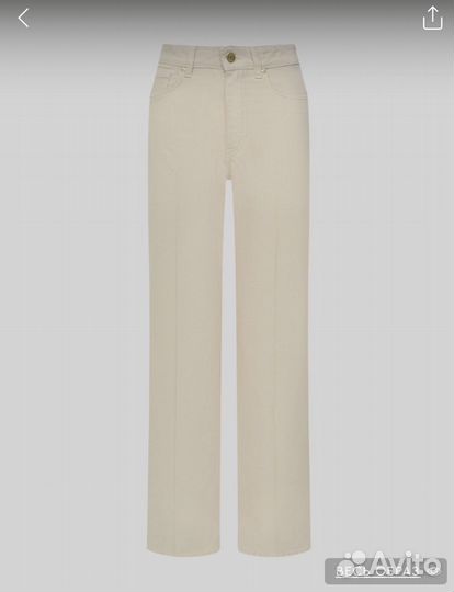 12storeez wideleg 413 бежевые джинсы 28 32