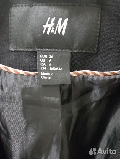 Пиджак H&M 42 размер новый