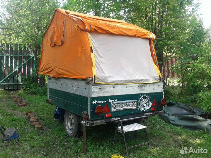 Палатка на прицеп. Палатка на крышу