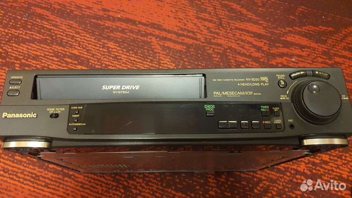 Видеомагнитофон panasonic sd20