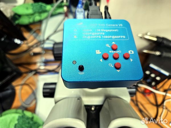 Микроскоп тринокулярный для пайки