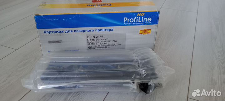 Картридж и фотобарабан tn 2175, для brother 2140