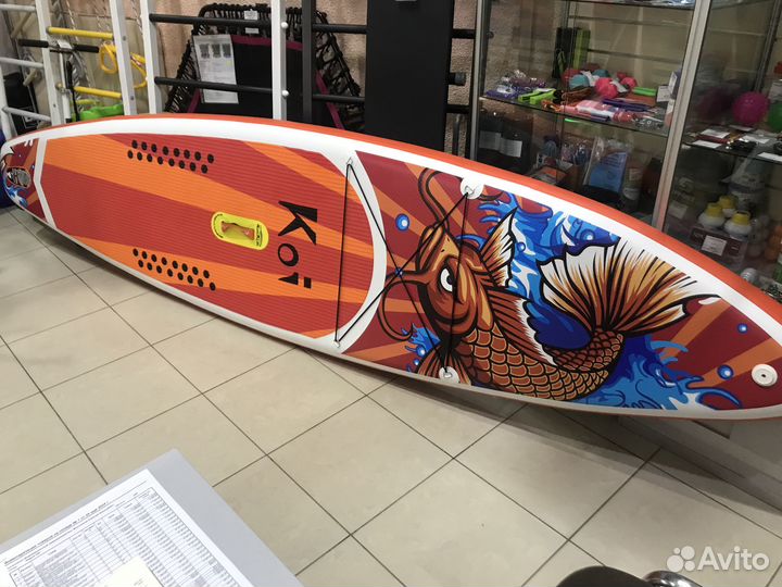 Сапборд надувной funwater koi 350