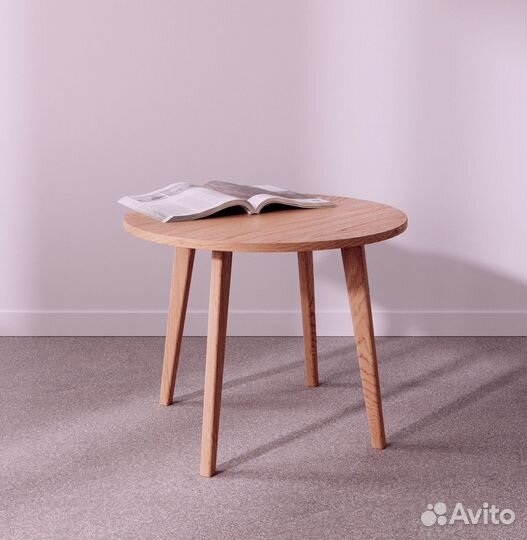 Круглый кофейный столик