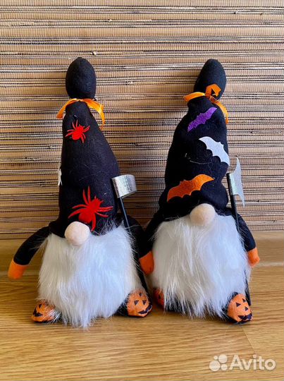 Гном игрушка украшение для хэллуина. 2 шт. Декор
