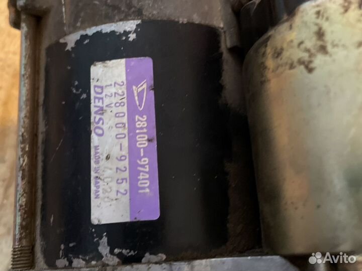 Стартер Nissan