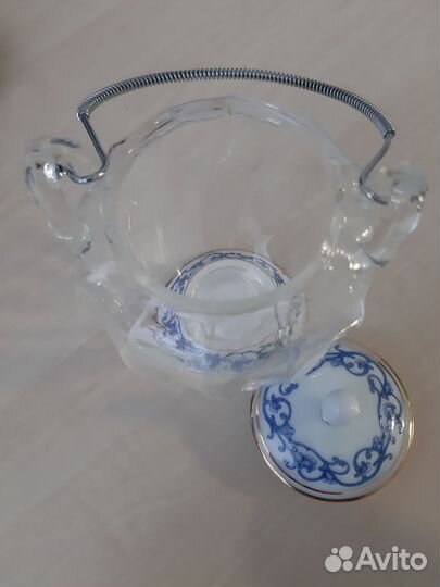 Чайная пара, сахарница, блюдце Тайвань