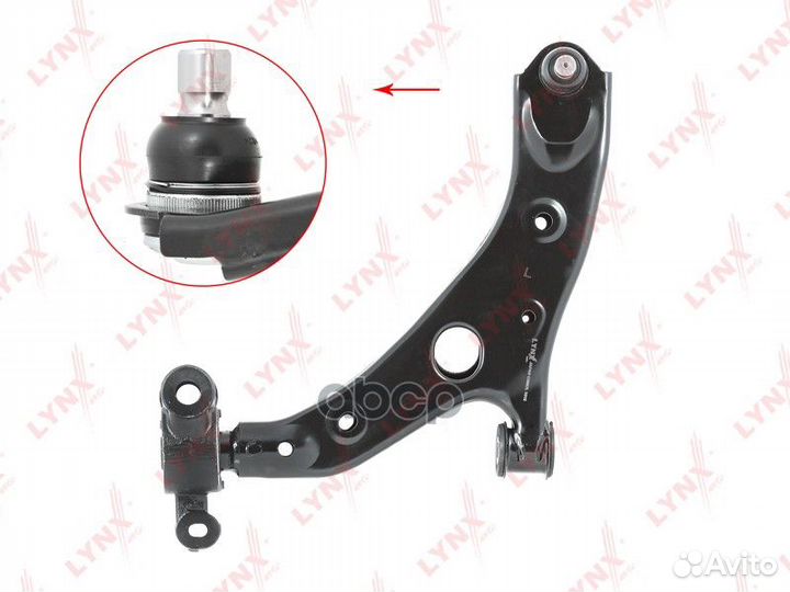 Рычаг подвески нижний перед лев C5667L lynx