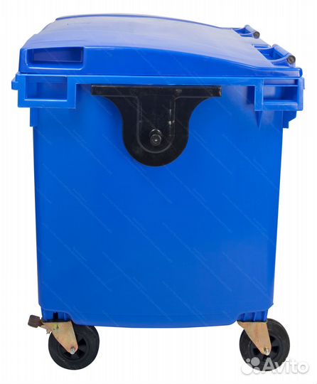 Пластиковый мусорный евроконтейнер 1100л П-2644