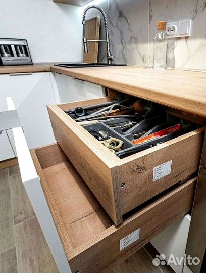 Современная кухня на заказ мдф фасады