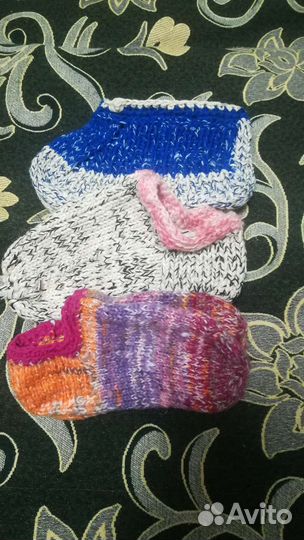 Вязанные следки