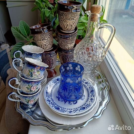 Посуда ассорти винтаж пакетом