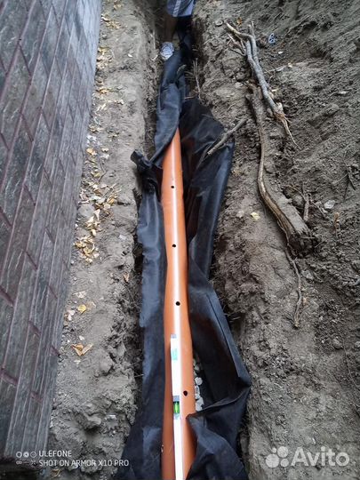 Дренаж участка под ключ