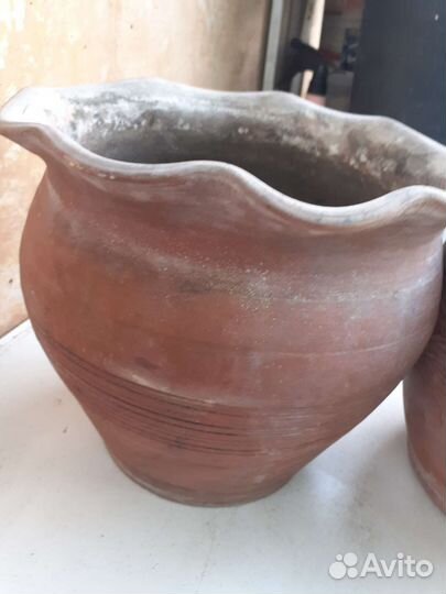 Керамические горшки для цветов бу