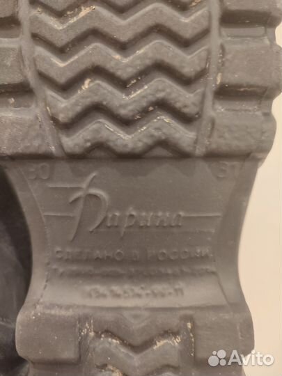 Детские резиновые сапоги, размер 30-31