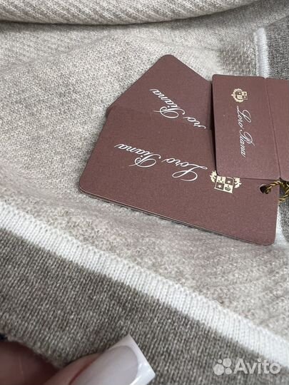 Палантин из кaшемира Loro Piana