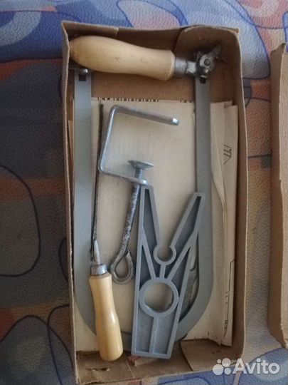 Детский набор для выпиливания по дереву СССР