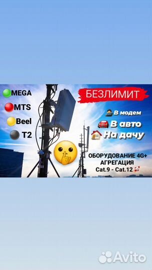 Безлимитный интернет 4g роутер модем