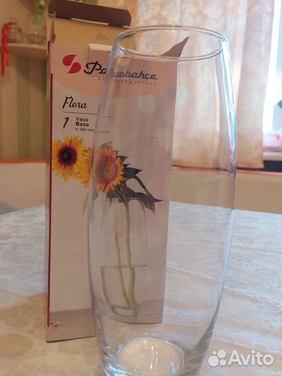 Ваза для цветов 26 см Новая