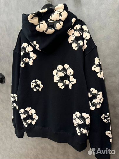 Худи denim tears oversize (тренд 2025)