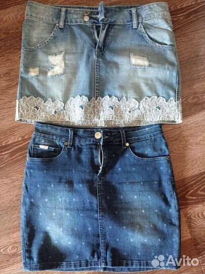 Юбка джинсовая