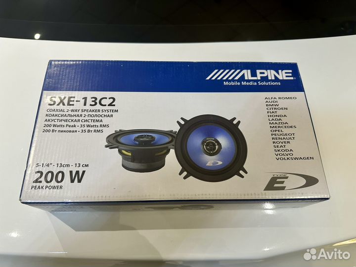 Alpine sxe-13c2