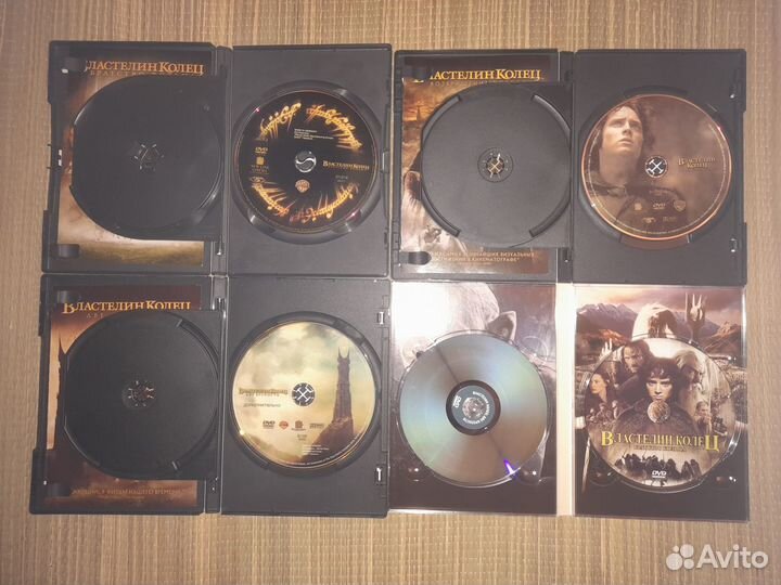 Видеокассеты редкие, DVD Властелин Колец, Астерикс