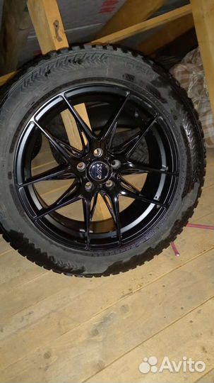 Диски литые Replica HRE Black R18 5*114.3